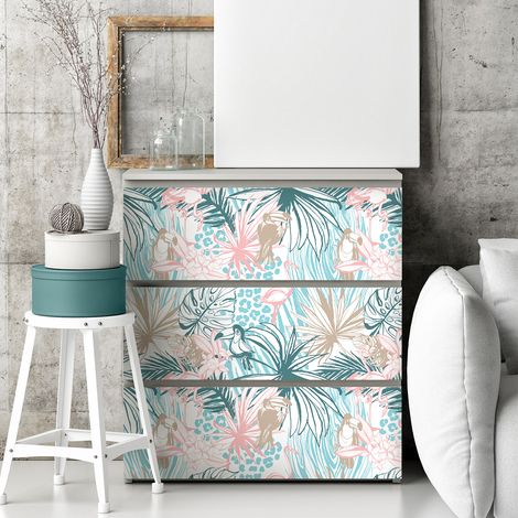 Sticker meuble tropical fatea 40 x 60 cm (1/5)