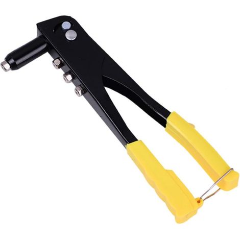 Riveteuse Manuelle,2,4 mm/3,2 mm/4,0 mm/4,8 mm, Pince à Riveter, Outil de Rivetage, Pince Rivet Aveugle, Convient pour Le Rivetage Dans La Construction, Les Automobiles, avec 4 Buses de Guidage (1/5)
