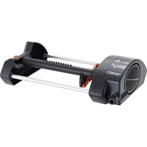Claber 50031 8748 Compact Irrigatore Oscillante, 12 Fori, Nero (1/2)