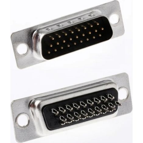 MH Connectors  MHHDS26-M-N-B-S D-SUB Steckverbinder 180 ° Polzahl: 26 Print 1 St.