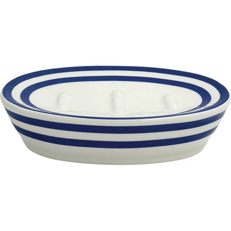 Jabonera de Cerámica SEAUVILLE Azul Marino MSV