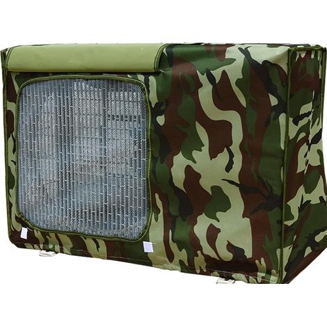 Outdoor Air Conditioner Cover - Protective Cover for Air Conditioner - PVC Oxford Fabric - Green Mimic - 805530cm (1/5)