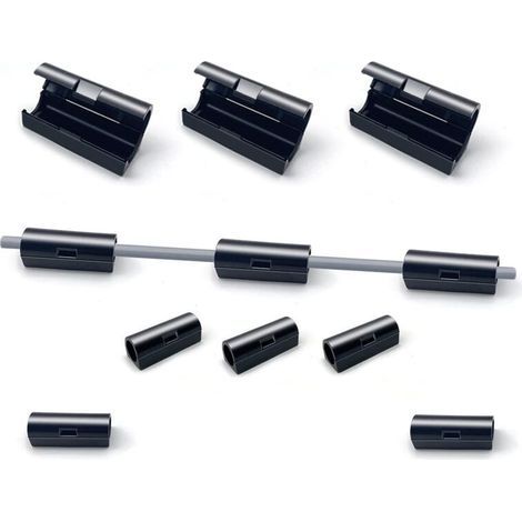 40 selbstklebende Kabelorganisator-Clips, Kabelmanagement-Clips, Kabelaufbewahrungsclips für Büro und Zuhause. (01 Klein) (1/5)