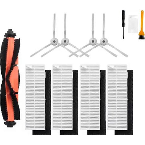 Pièces détachées pour aspirateur robot Xiaomi Mijia G1 MJSTG1 Mi : brosse latérale, filtre HEPA et autres pièces essentielles. (1/5)