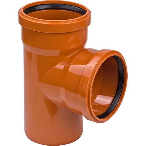 KG T-Stück PVC 160/160 mm x 87° UNIVERSAL 16152160160087