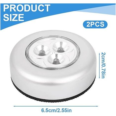 Lampe LED sans fil en deux parties, lampe à piles, projecteur LED (1/4)