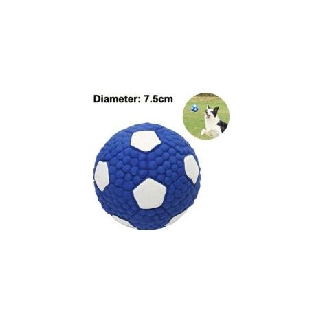 Hundeball Indestructible,jouets pour chien Quitschend,jouets pour chien Balle,Hundeball,Hundebälle Siffleurs,Squeaker Balle jouets pour chien,pour Nettoyer les Dents et Masser les Gencives, en Caoutch (1/5)