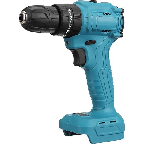 Perceuse-visseuse à percussion électrique sans fil 3/8" avec batterie de remplacement Makita 18 V, couple de 520 N.m. (1/5)