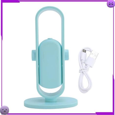 AUCUNE Lampe de bureau rotative Lampes sans Fil, Rotation de 360 Degrés Design Minimaliste Mini Lampe de parapharmacie membres (1/5)