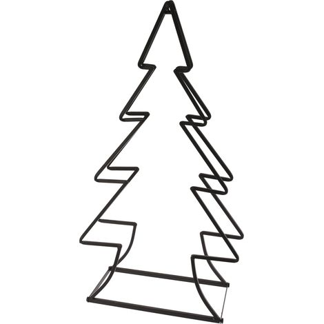 Albero in metallo porta legna per conservazione legna da ardere