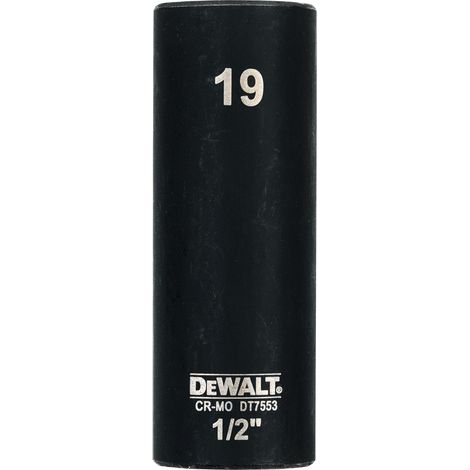 DeWALT - Llave de vaso 19x78 mm DT7553