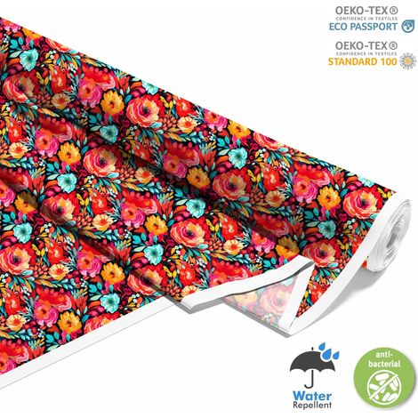 Outdoor dekostoffe oxford - Blumen - DX2916 (1/5)