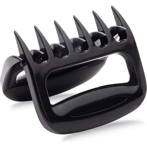 BBQ Bear Claws for Pulled Pork, BBQ Meat Shredder Claws, Bear Meat Paw Claws, Smoked Barbecue Grill Accessories(Black) (1/5)