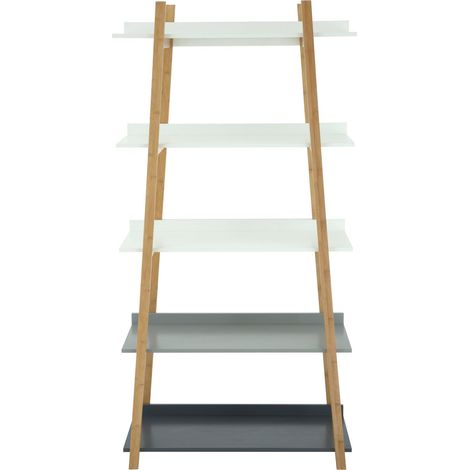 Interiors By Premier Stylish 5 Tier Shelf Unit, Sustainable Large Shelving Unit For Bedroom, Handcrafted Shelves For Livingroom (1/4)