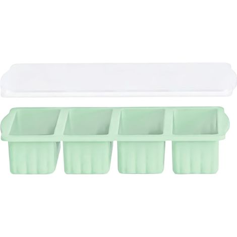à glaçons en silicone avec couvercle, grande capacité, sans danger (1/5)