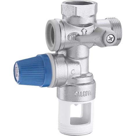 Grupo de seguridad para calentador de agua de almacenamiento Caleffi 526142-526152  3/4"