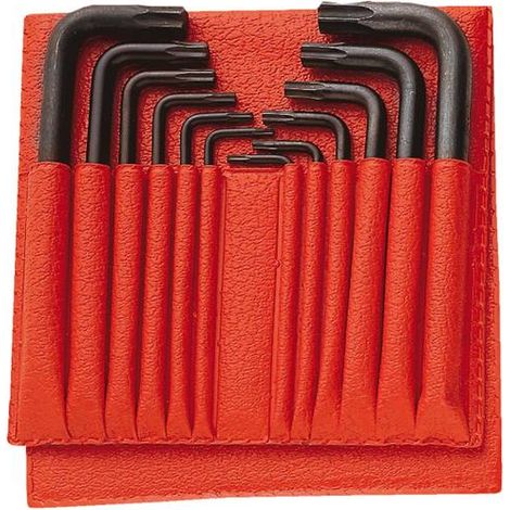 Facom 89.JL12 Stiftschluessel Torx, Tasche 12-tlg