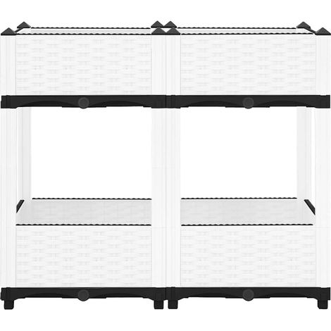Maison Exclusive - Fioriera Rialzata 80x40x71 cm in Polipropilene (1/5)