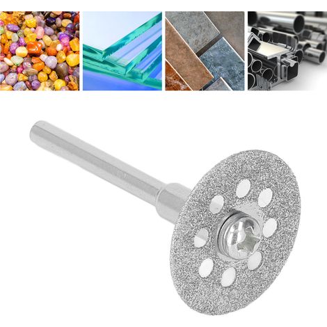 10 disques diamantés de coupe renforcés pour outils rotatifs, 22mm avec alésage - Lot de 10 pièces (1/5)