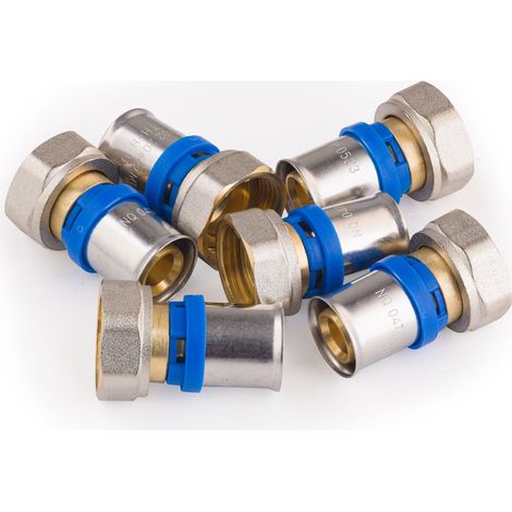 Racor Hembra Tuerca Libre Multicapa QUICK PLOMBERIE - Ø20 Hembra 3/4 x6 unidades