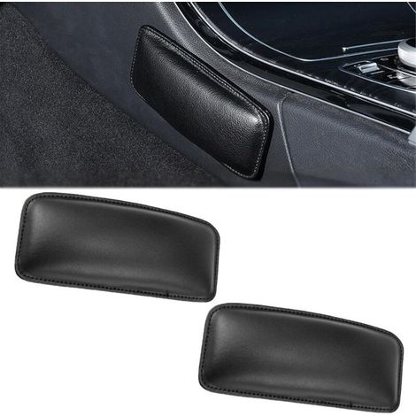 Accoudoir universel pour voiture (lot de 2), coussin d'accoudoir, accoudoir intérieur, console, coussin de siège, noir (1/4)