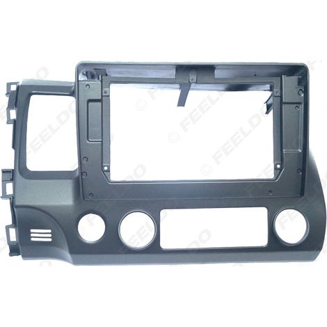 Versatile frame for Honda Civic Android navigation large screen modification panel, 10.1 mm left titanium. (1/5)