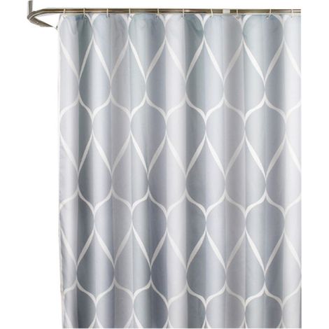 Rideau de douche, rideau de bain en polyester imperméable et anti-moisissure pour salle de bain ou baignoire, 200 x 200 cm