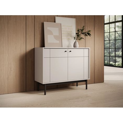 AX LIVING Kommode Kleine Cypressa K104 104 cm Modern in Kaschmir