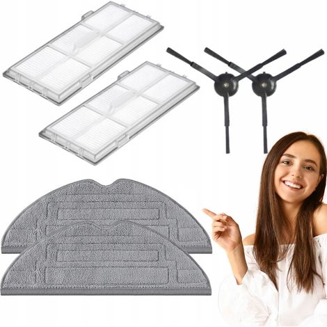 Set aus Bürsten, Filtern und Wischmopps für die Roborock-Roboter S8, S8 Plus und S8 Max