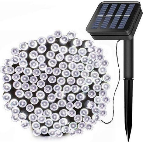 Guirlande Lumineuse Solaire - 200 LED - 22 M - IP65 - 8 Modes - Pour Jardin Balcon Terrasse Mariage - 1 Pièce (1/5)