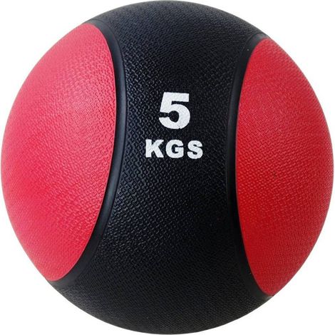 TRADE SHOP - Palla Medica In Gomma Per Esercizi Allenamento Boxe Arti Marziali Fitness Da 5kg -