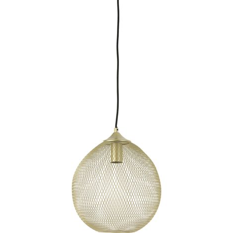 Light & Living - hängeleuchte - Moroc - gold - metall -
