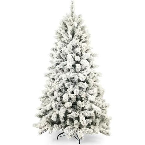 ALBERO DI NATALE INNEVATO RIO LN/PVC 240CM 2375R 145D (1/4)