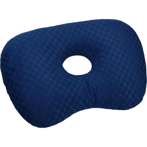 Cuscino con foro per l'orecchio - Cuscino a ciambella con foro per l'orecchio - Cuscino per dormire sul fianco - Cuscino ad anello - Allevia il dolore all'orecchio (1/5)