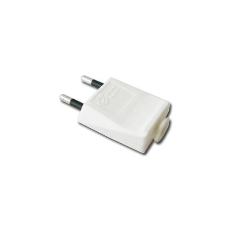 Clavija Bipolar Blanca 10-250V Blister 11001-50402