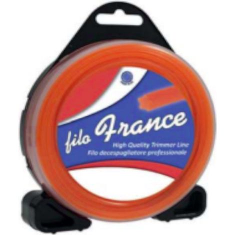 Filo per Decespugliatore in Nylon a Stella Filo France 3,3mm x 15m