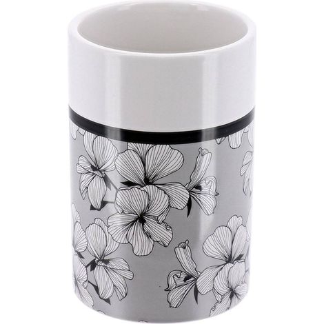 Bedruckter runder dolomitenbecher - graues ecrin - Tendance