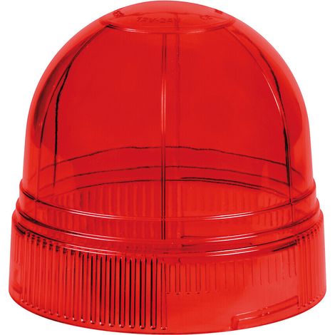 Calotta ricambio per luce di segnalazione art. 72997 / 72998 / 73007 - Ø 132 mm - Rosso