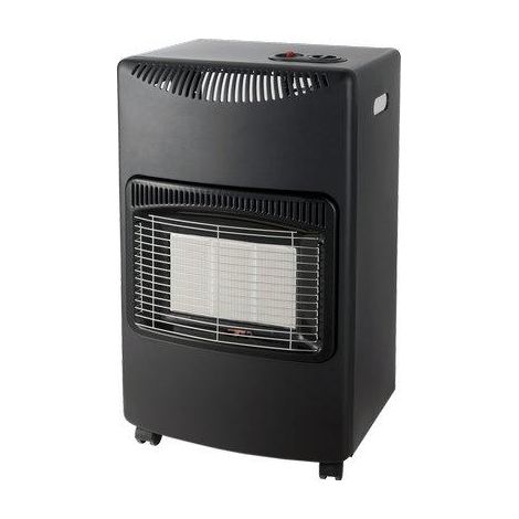 STUFA GAS GPL INFRAROSSI KIRA  NERO WATT 4200 CM 42X36 H.CM 72