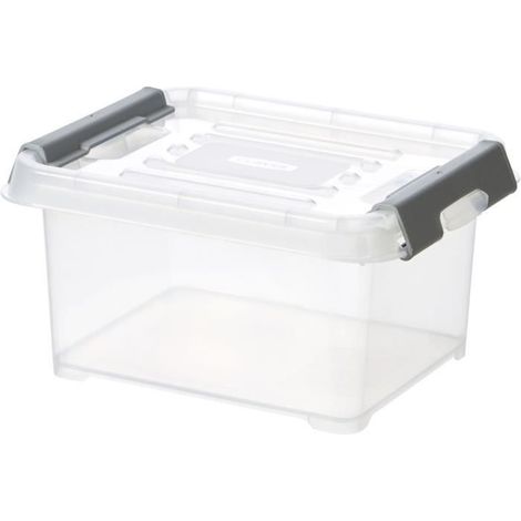 CURVER HANDY BOX - PLUS 2L + CLIPS GRIS AVEC COUVERCLE