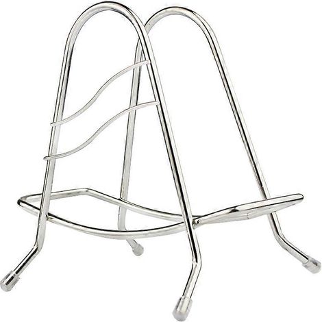 Support de couvercle en acier inoxydable pour casseroles et poêles, organisateur de rangement pour la cuisine et le bar. (1/4)