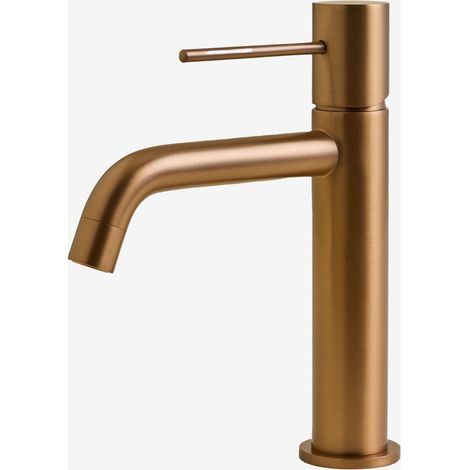 SKLUM Waschtischarmatur aus Messing Orveta Roségold ↑20 cm                                 