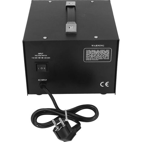 2000-W-Einphasen-Leistungstransformator, Aufwärts-/Abwärts-Wechselspannungswandler, Regler, EU-Stecker, 110–220 V (1/5)