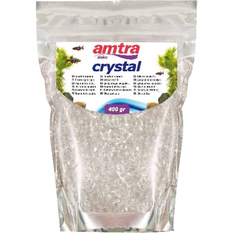 Set 6 pezzi Crystal Sand Bianco 400g per acquari (1/2)