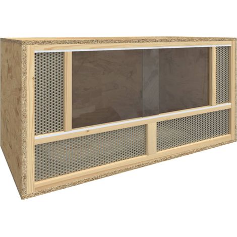 Terrario in Legno Multistrato 80x40x40 cm vidaXL (1/6)