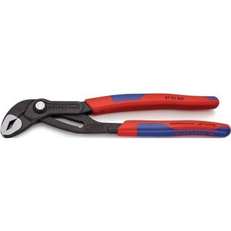 pince (slip-joint, 5 cm, 4,6 cm, Acier Chrome vanadium, DE Plastique, Bleu/Rouge)