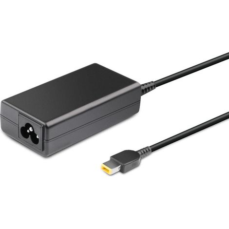 CoreParts MBXLE-AC0014 adaptador e inversor de corriente Interior 65 W Negro