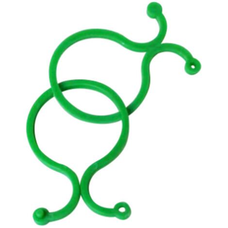 200 Pièces Clips- Grande de Jardin Support pour Plantes Twisty Anneaux pour Plantes Grimpantes Attache Plante Pinces Tomate en Plastique