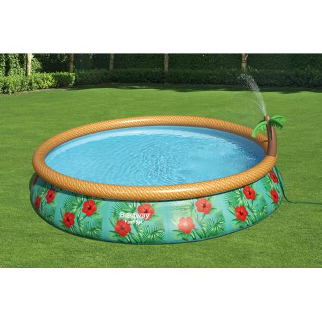 Piscina con Anello Autoportante 457x84 cm Paradise Palms fast set Bestway 57416