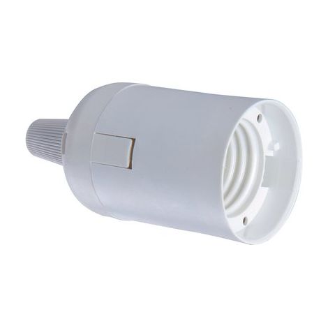 Legrand – Douille pour ampoule E27 4A 100W – Connexion automatique pour câble rigide – Norme NF EN 60238 – 60131